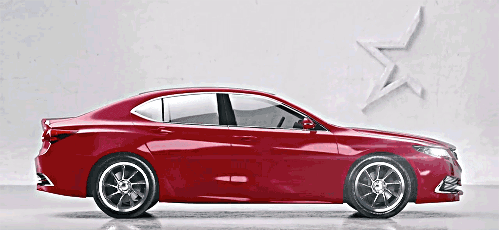 A Red Car